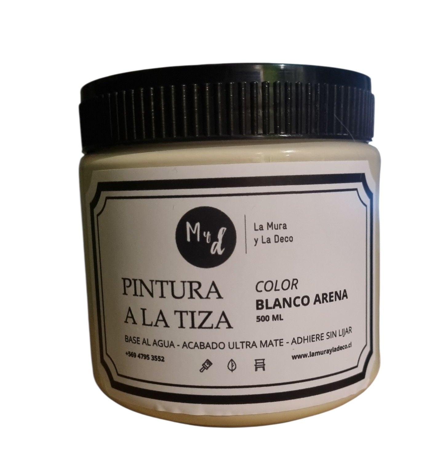 Pintura Vintage Blanco Arena 500 ML