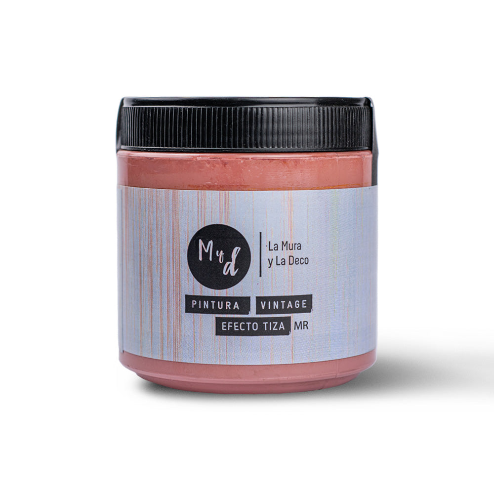 Pintura Vintage Rosa Tierra