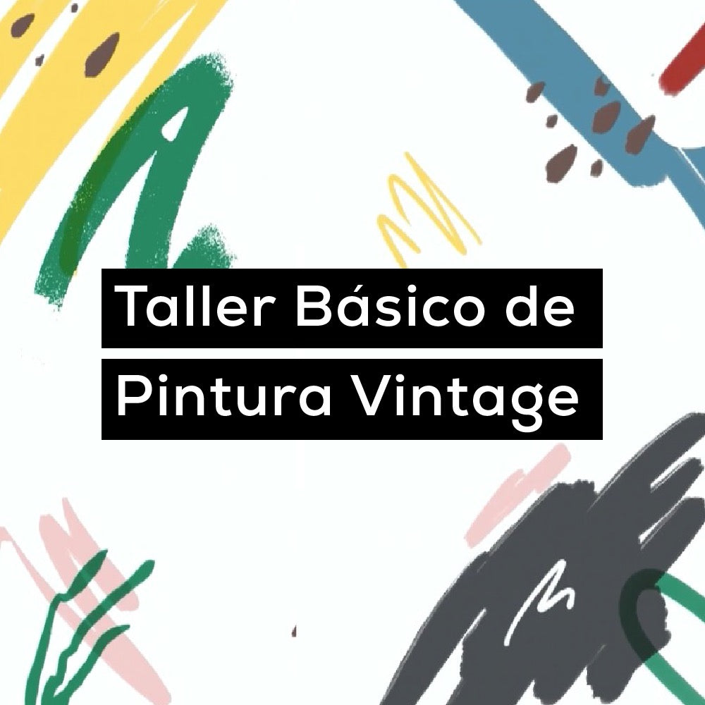 Taller Básico de Pintura Vintage