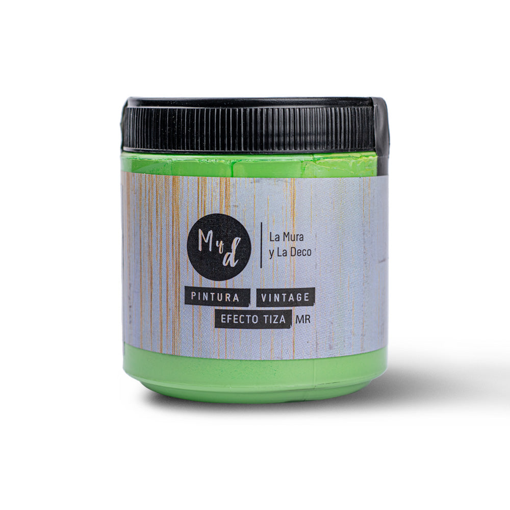 Pintura Vintage Verde Verano