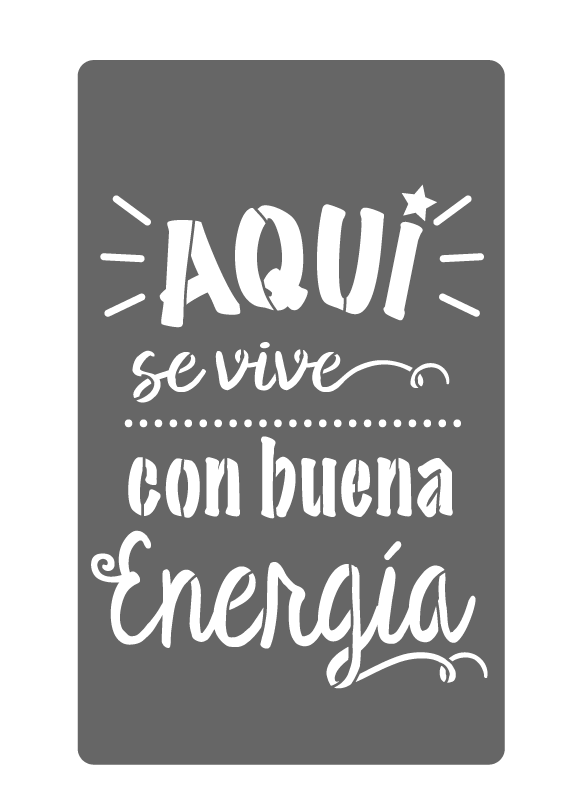 Plantilla Multiproposito Frase C222 20x30