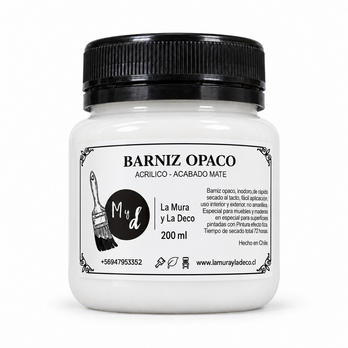 Barniz Opaco 200 ml