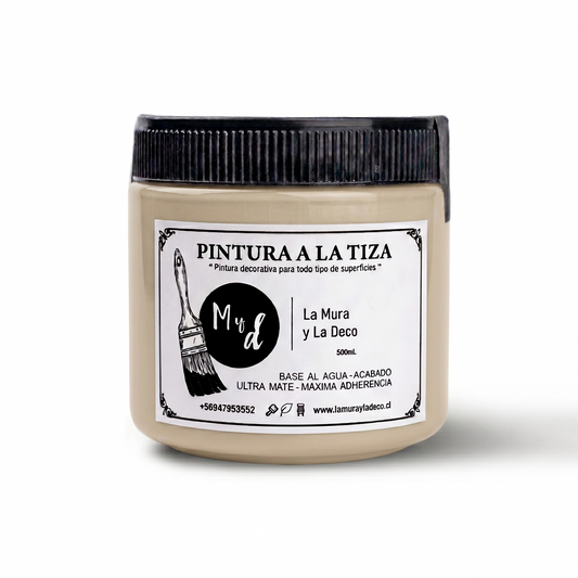Pintura Efecto Tiza BLANCO ARENA - 500 ml