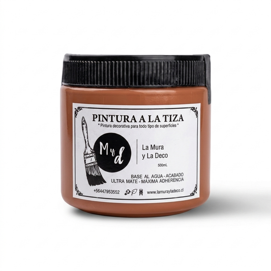Pintura Efecto Tiza CAFE CARAMEL - 500 ml