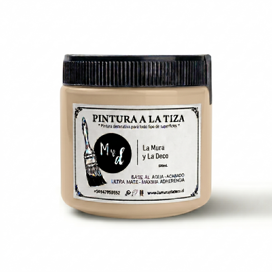 Pintura Efecto Tiza CAFE LATTE - 500 ml