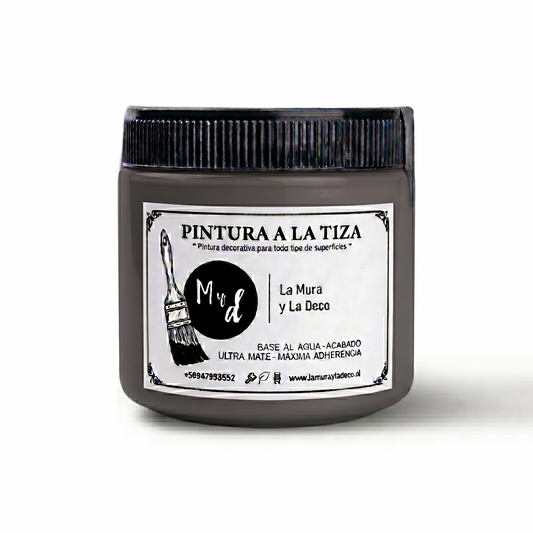 Pintura Efecto Tiza NEGRO GRAFITO - 200 ml