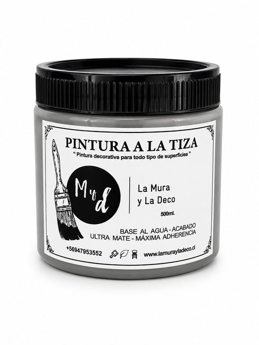 Pintura Efecto Tiza GRIS MARENGO - 200 ml