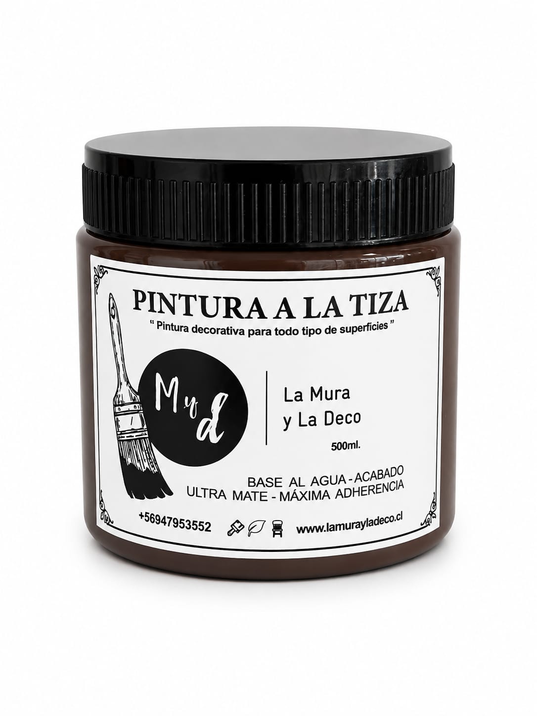 Pintura Efecto Tiza CAFE DE GRANO - 500 ml