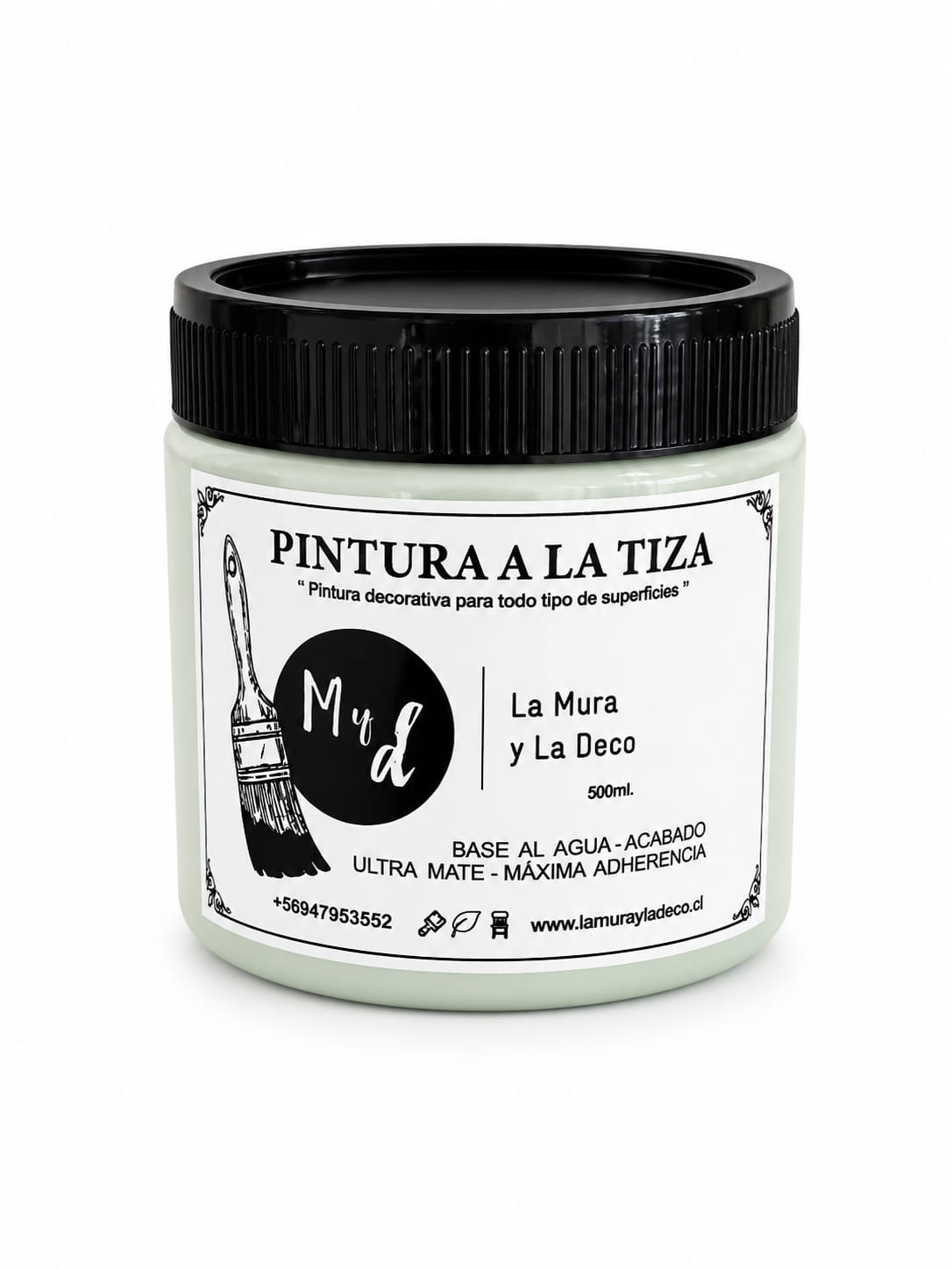 Pintura Efecto Tiza VERDE CAMPO - 200 ML