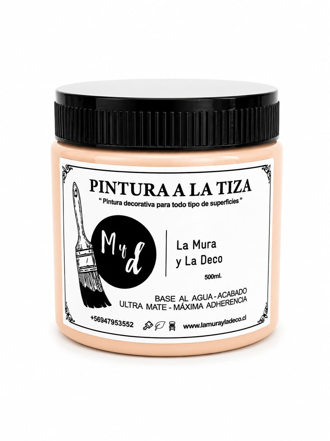 Pintura Efecto Tiza ROSA ENVEJECIDO - 200 ml