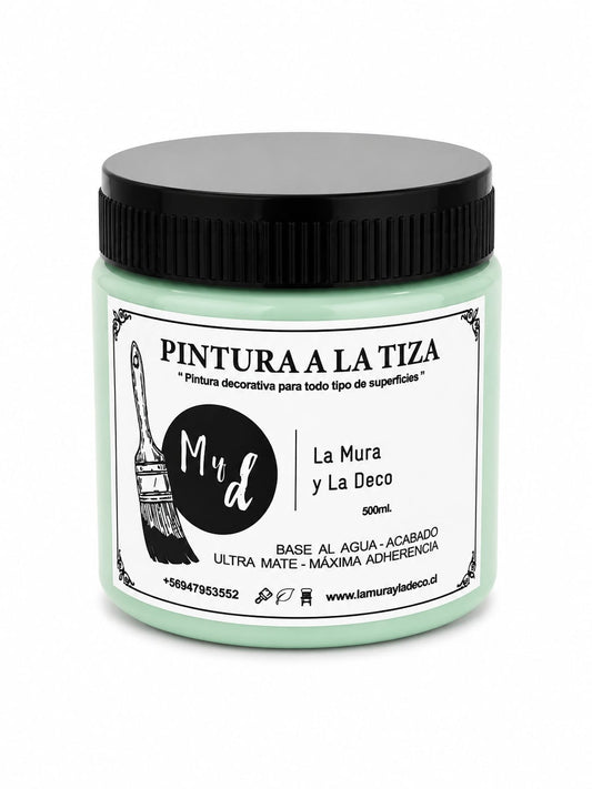 Pintura Efecto Tiza VERDE ATLANTICO - 200 ml