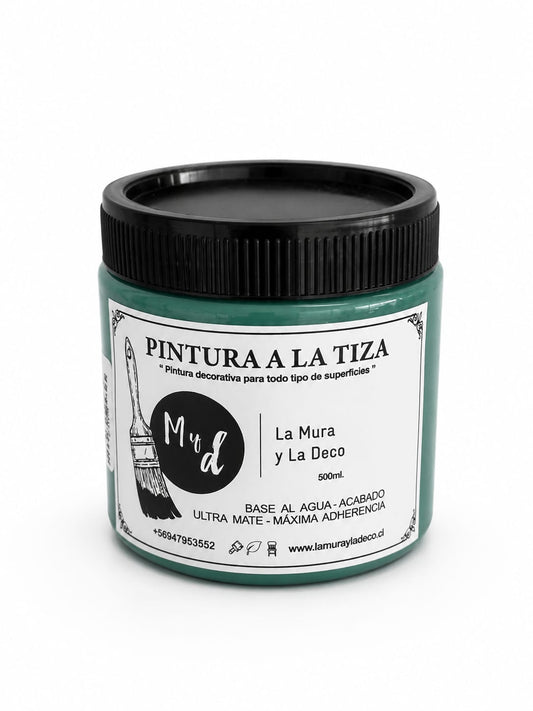Pintura Efecto Tiza VERDE JADE - 200 ml