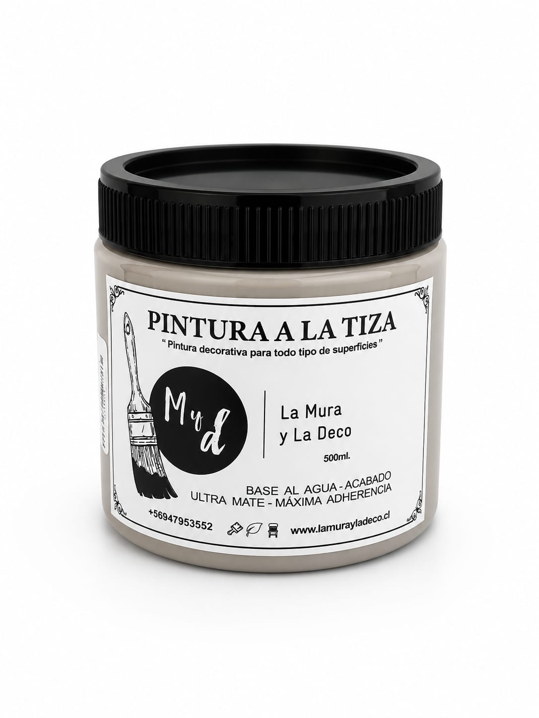 Pintura Efecto Tiza BEIGE TAUPE - 500 ml