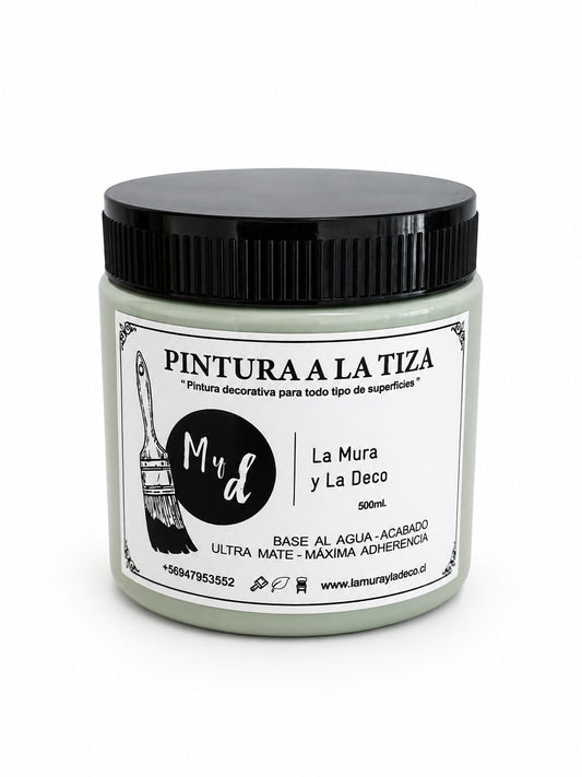 Pintura Efecto Tiza VERDE JOBOBA - 200 ml