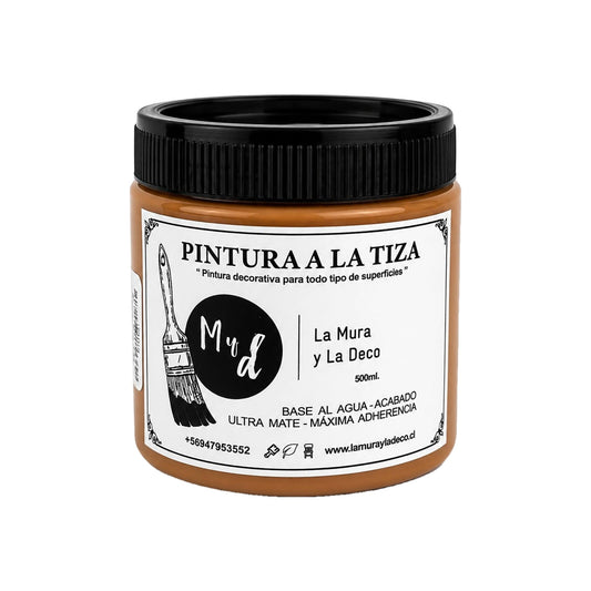 Pintura Efecto Tiza Cafe Caramel 500 ml - La Mura y La Deco