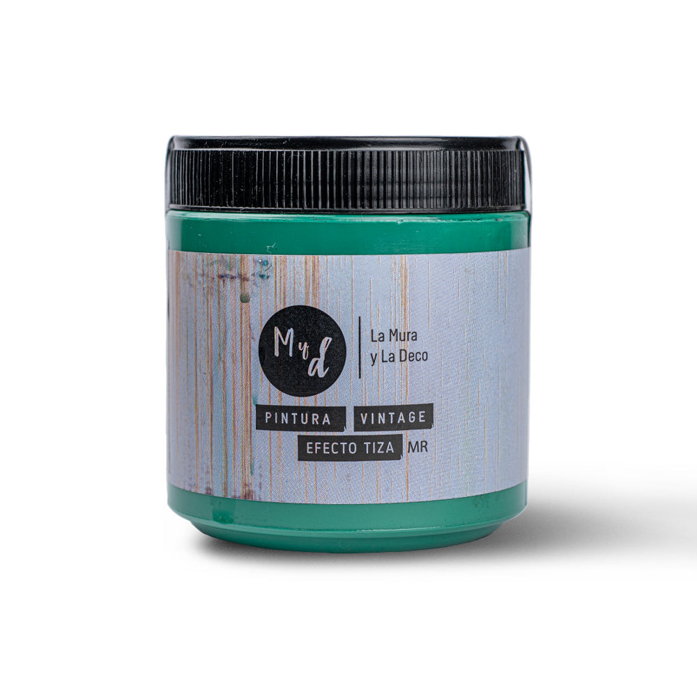 Pintura Vintage Verde Jade