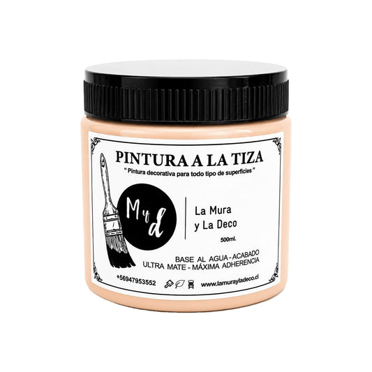 Pintura Efecto Tiza Rosa Envejecido 200 ml - La Mura y La Deco